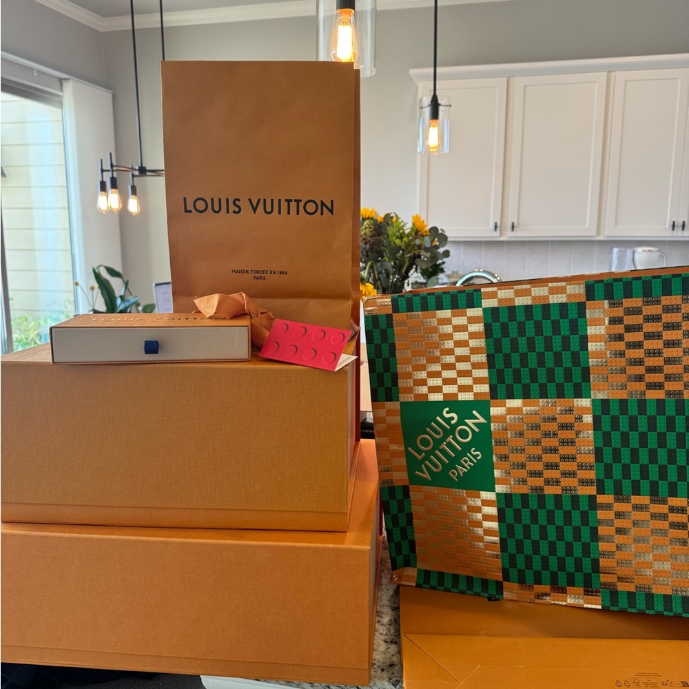 Louis Vuitton Packaging / Gifting Collection with RARE LEGO Set